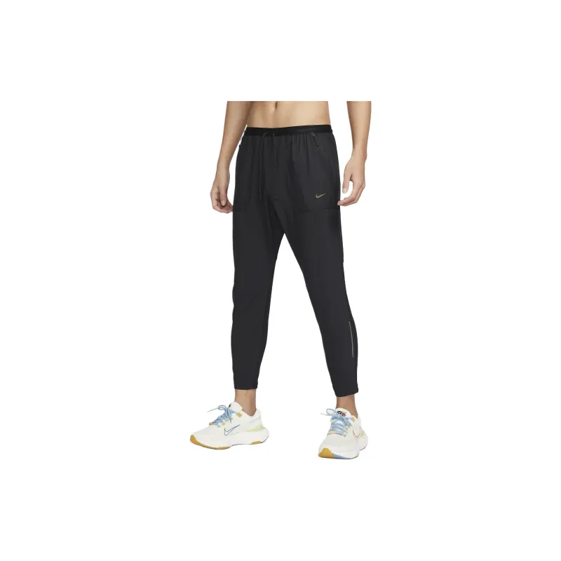 Nike Running Division Dri FIT ADV UV Knitted Sports Pants Men's Black-3