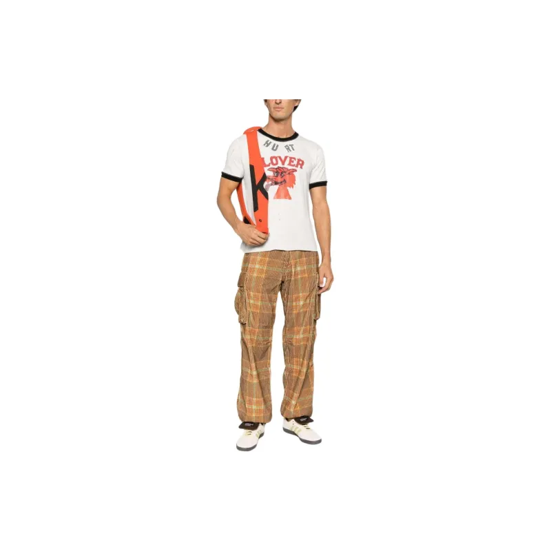 ERL Corduroy Printed Cargo Pants-1
