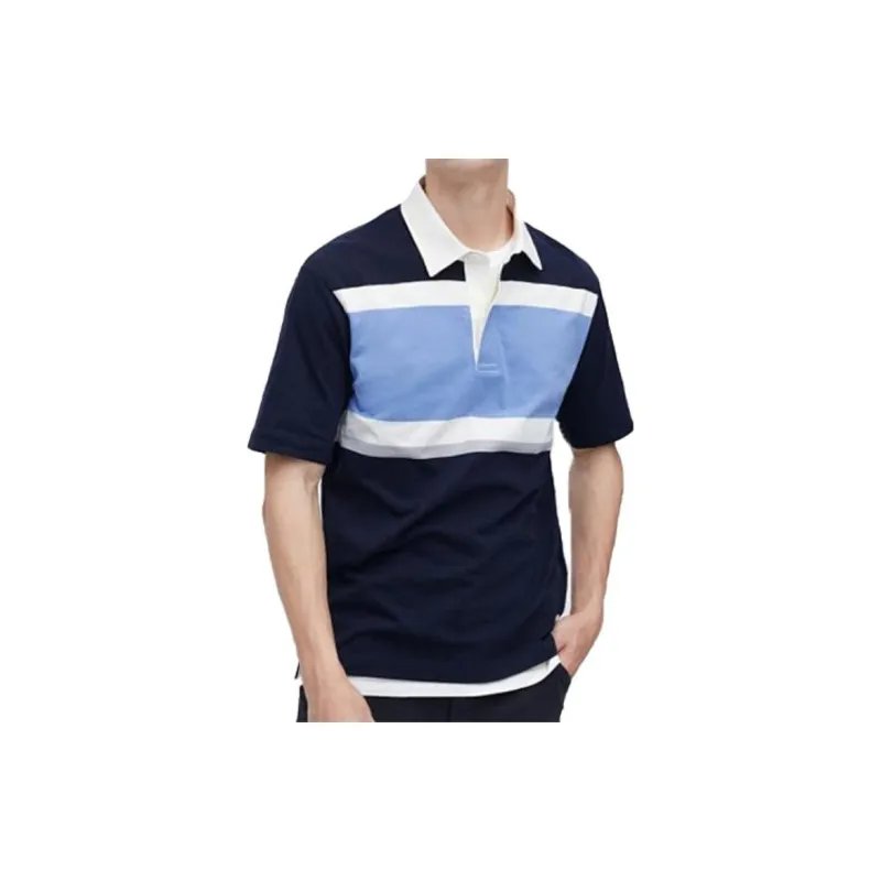 UNIQLO Polo Shirt Unisex Dark Blue-2