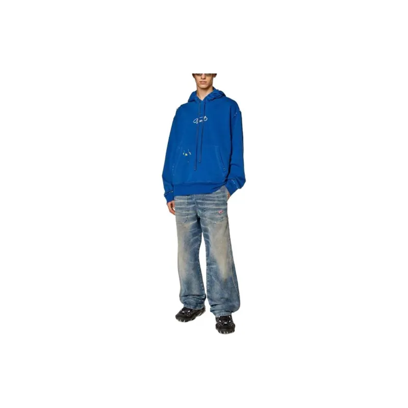 DIESEL Sweatshirts Men Blue-1