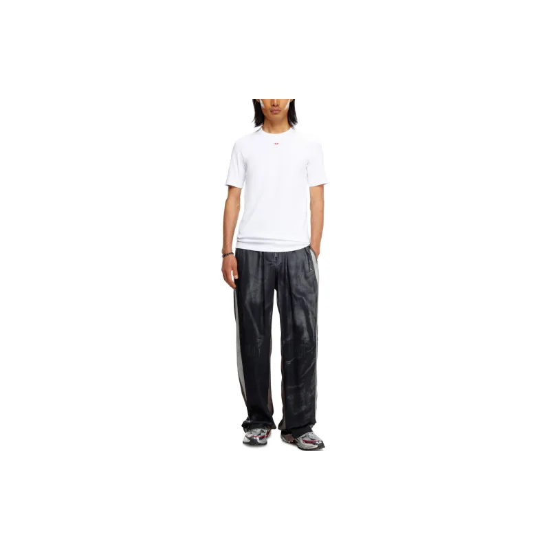 DIESEL D Ribber N Logo Patch Knitted T Shirt-1