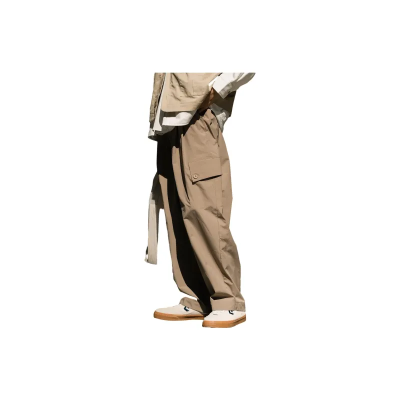 PUNCTILIOUS Casual Pants Men Khaki-3