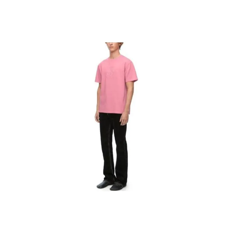 LOEWE T Shirts Men Pink-2