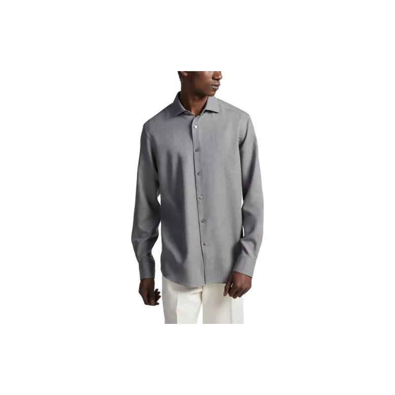 Ermenegildo Zegna Cashco Long Sleeved Shirt-2