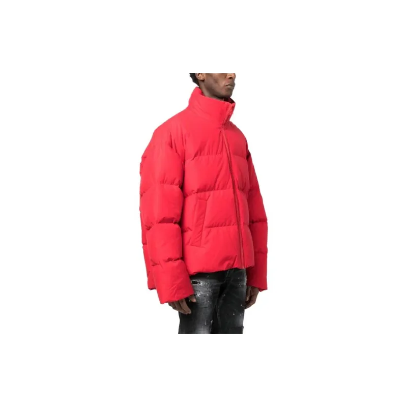 DIESEL W-Oval Debossed-logo Puffer Jacket-3