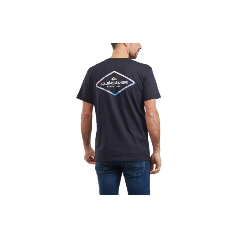 Quiksilver T-Shirt Men's Dark Marine Blue-3