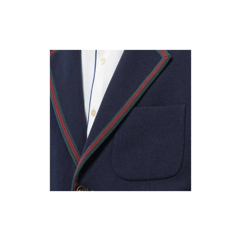 GUCCI Web Detailed Jersey Jacket-6