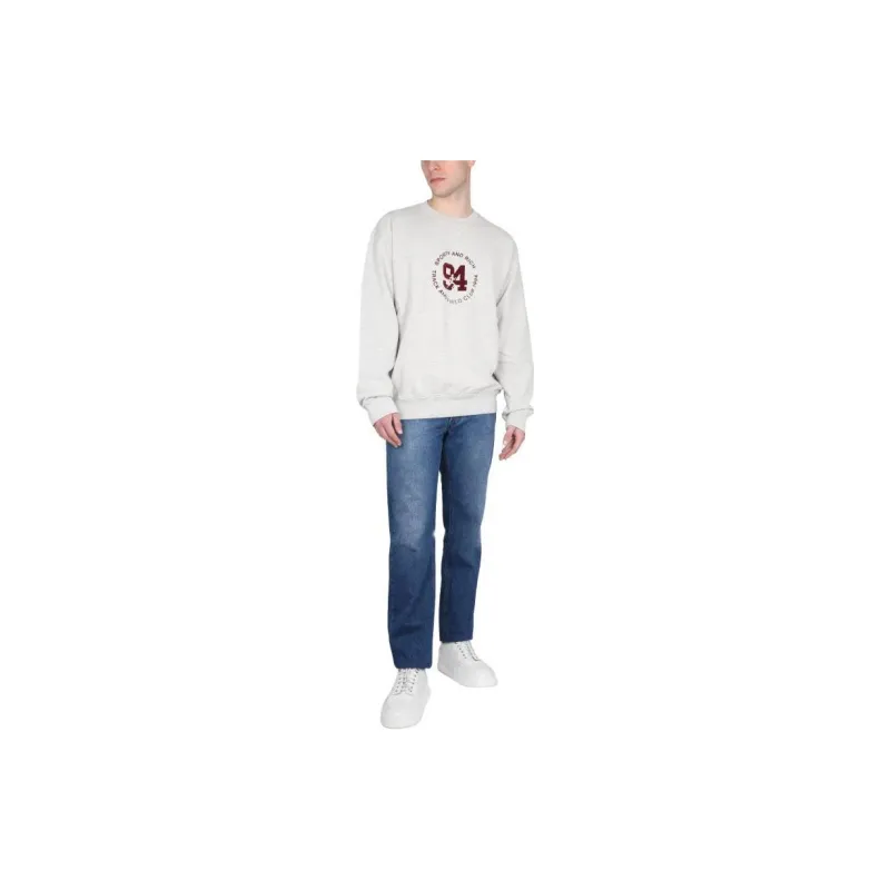 SPORTY & RICH Logo print Crew neck Sweatshirt-3