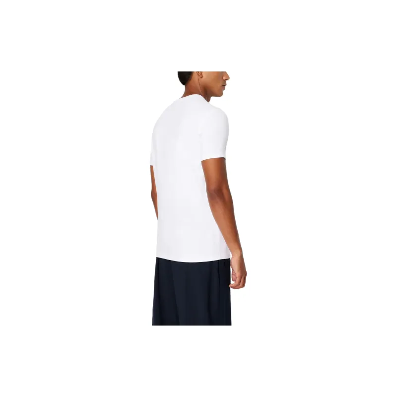 ARMANI EXCHANGE SS24 T Shirt Men's White-2