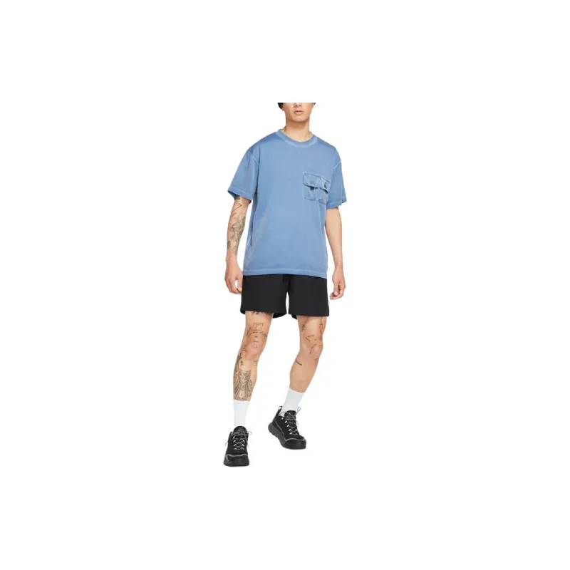 Nike T Shirts Men Blue-4