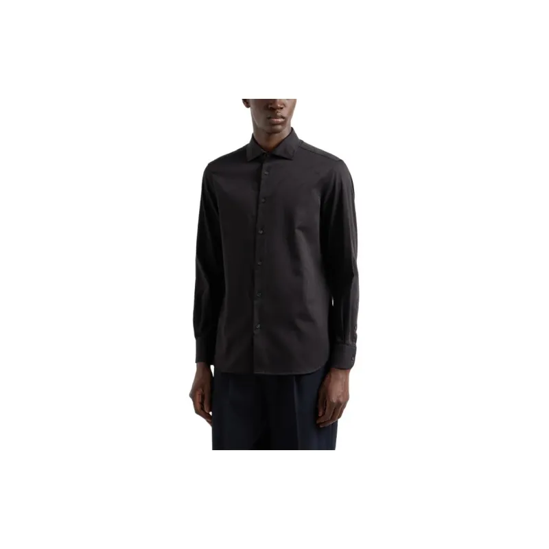 EMPORIO ARMANI Poplin Shirt-1