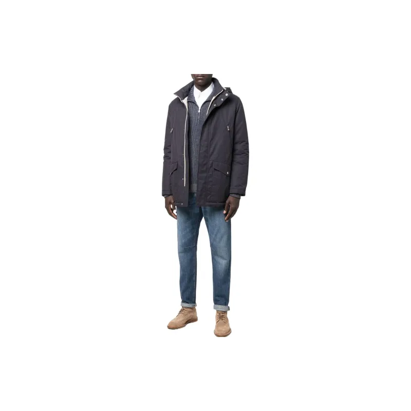 Brunello Cucinelli FW22 Jackets & Coats Men's Marine Blue-1