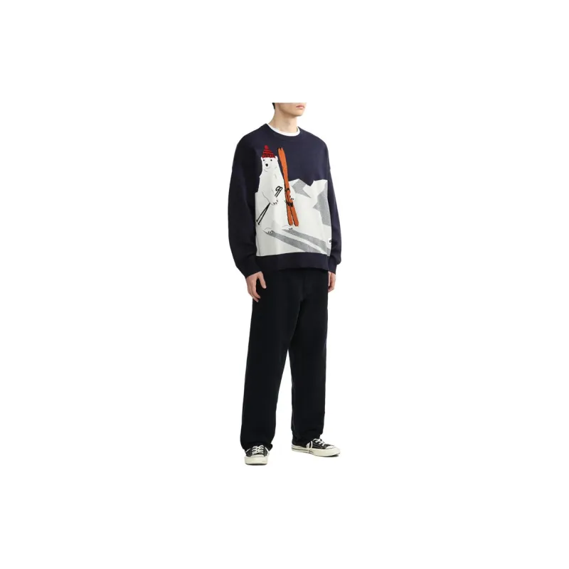  CHOCOOLATE Drop crotch Straight leg Jeans-8