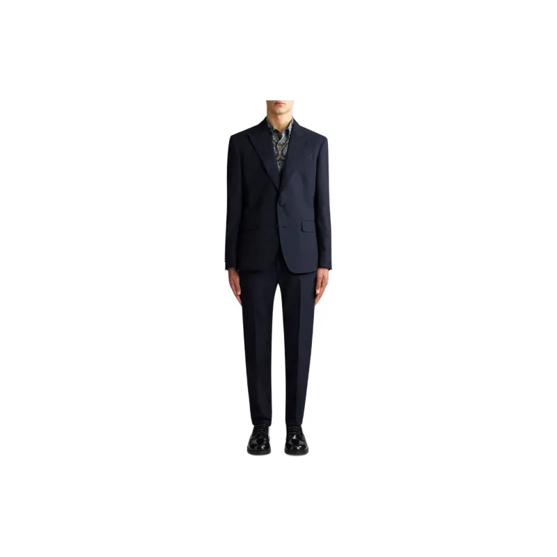 ETRO Peak lapel Single breasted Blazer-2