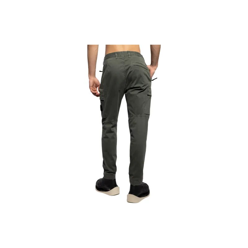 STONE ISLAND Cargo Pants Men's Army Green-3