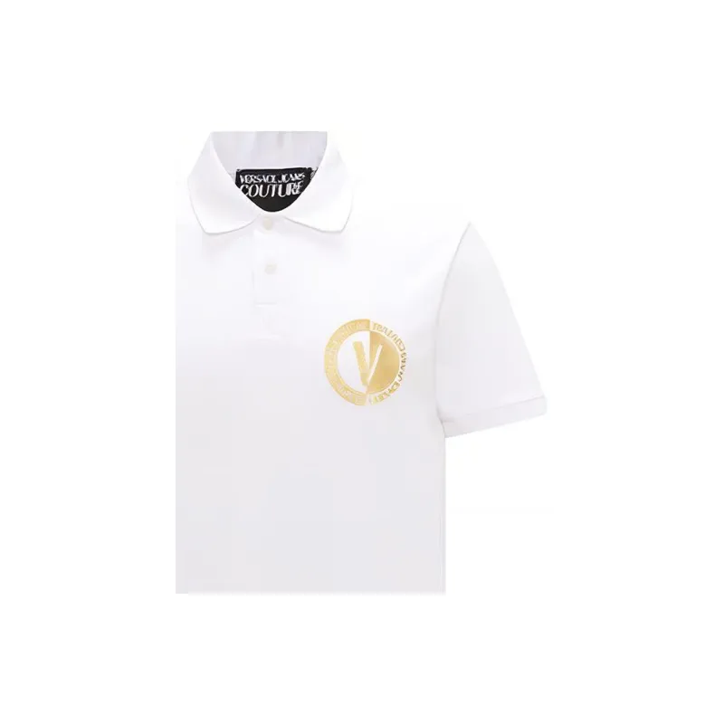 VERSACE JEANS COUTURE SS23 Polo Shirt Men's White-6