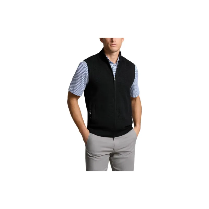Polo Ralph Lauren SS24 Vest Men's Black-3