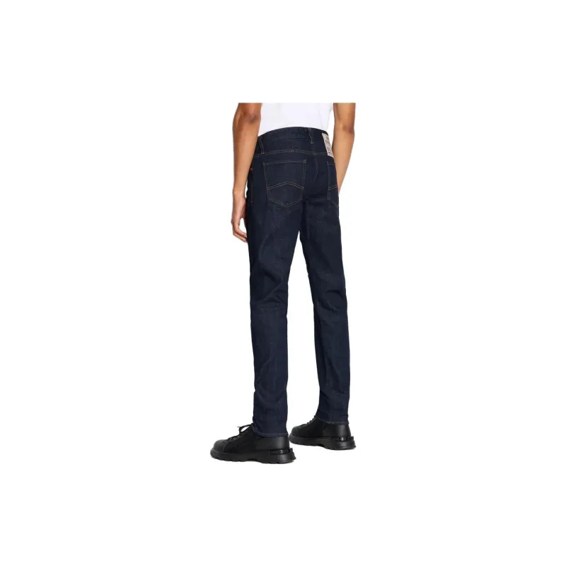 ARMANI EXCHANGE Logo patch Straight leg Jeans-2