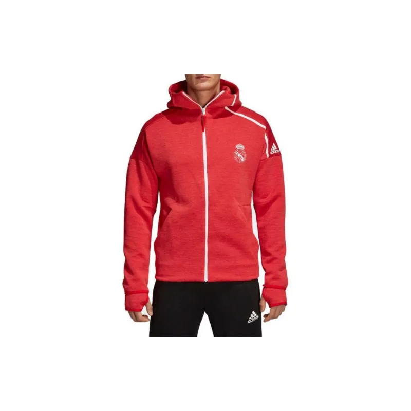 Adidas Real Madrid C.F REAL ZNE Jackets Coats Men's Red-1