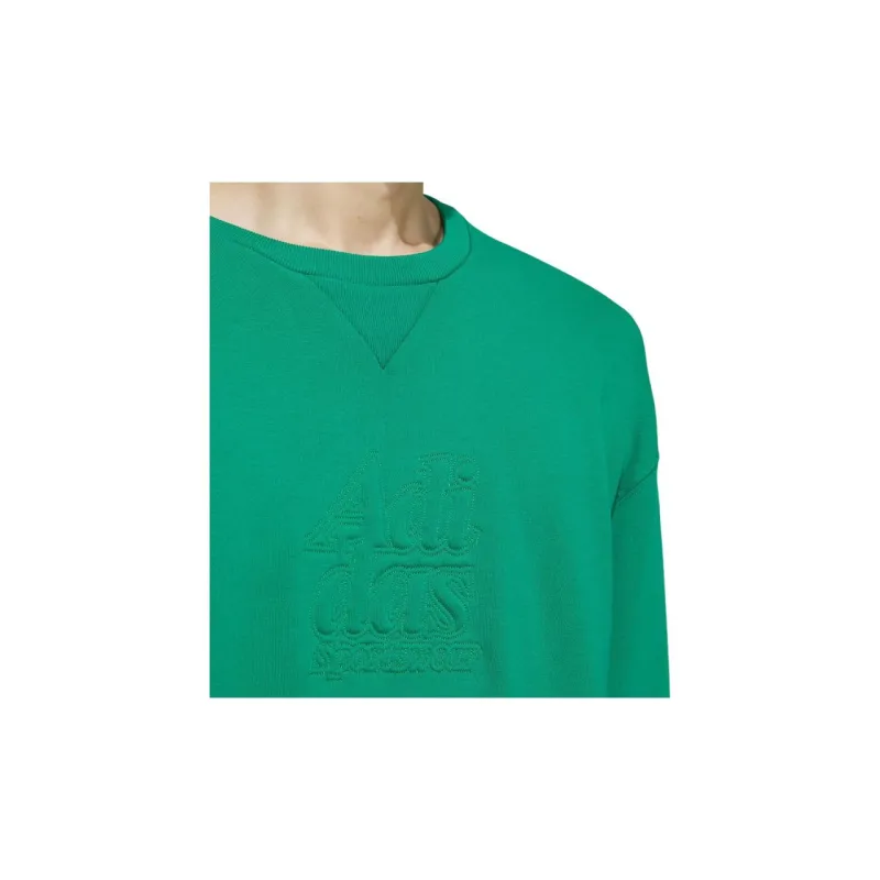 Adidas Graphic Sweatshirt Sweatshirt Men's Smoke Green-4
