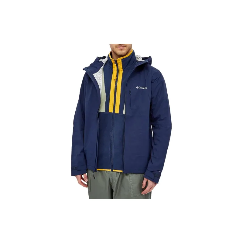 Columbia Windbreaker Jacket Men's Dark Blue-2