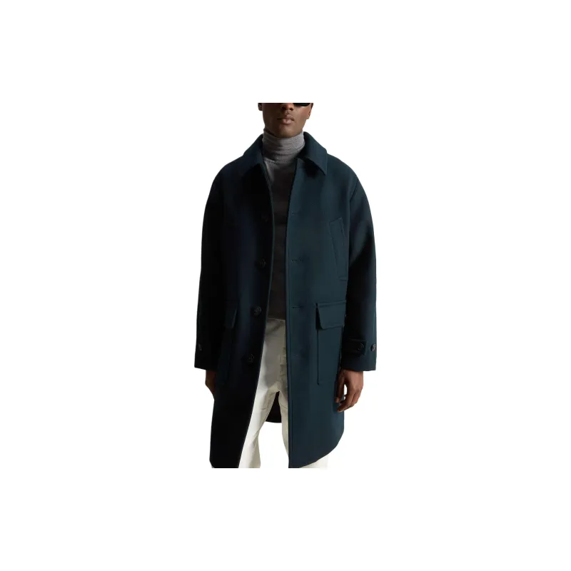 WOOLRICH Melton Coat-3