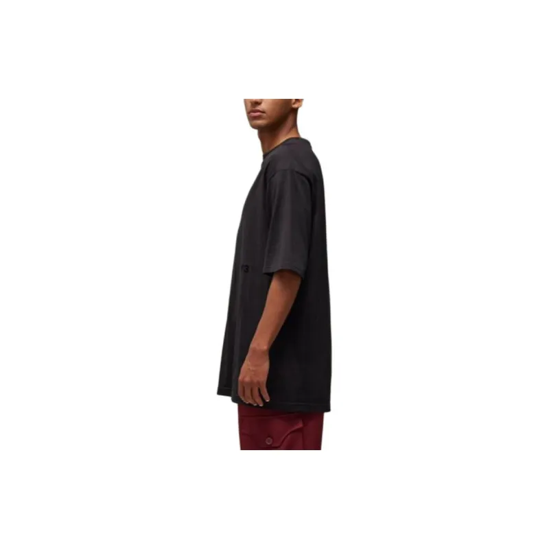 Y-3 Logo Printed Boxy T-Shirt-3