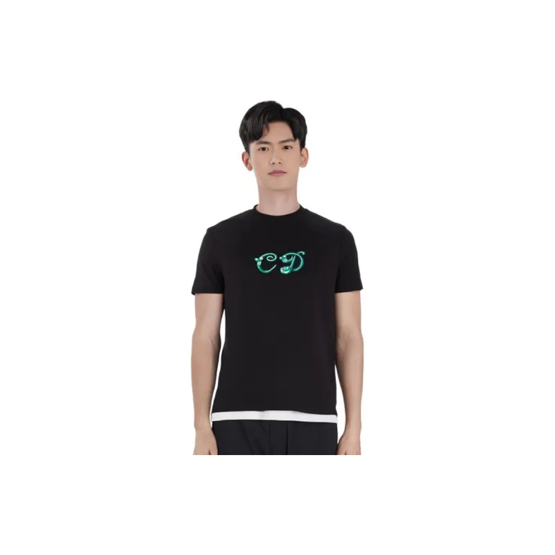 DIOR Dior Quarterly New Products T Shirt Men's Black-3