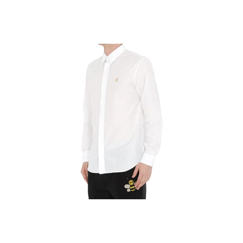 DIOR Shirts Men White-3