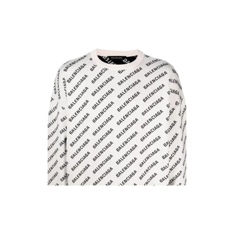 Balenciaga Sweaters Men White-4