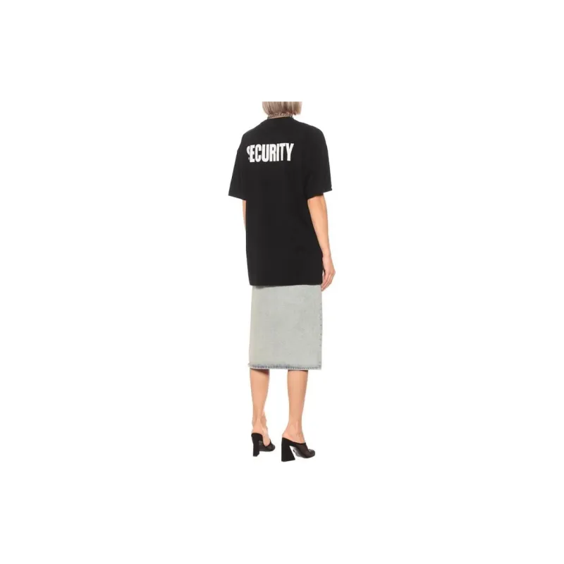 Vetements T Shirts Unisex Black-4