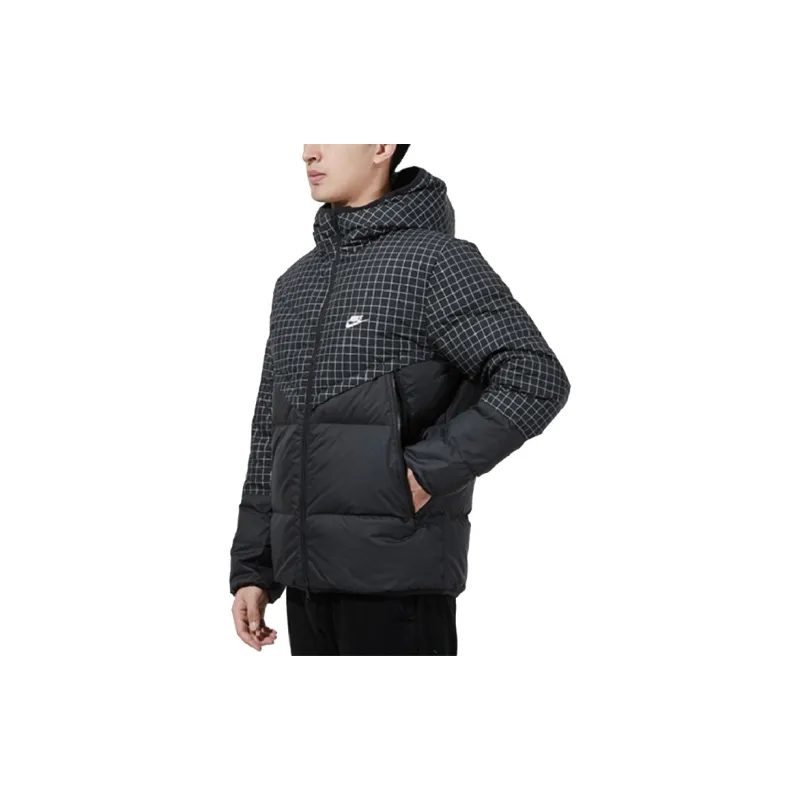 Nike Down Jacket Winter Men's Black-2