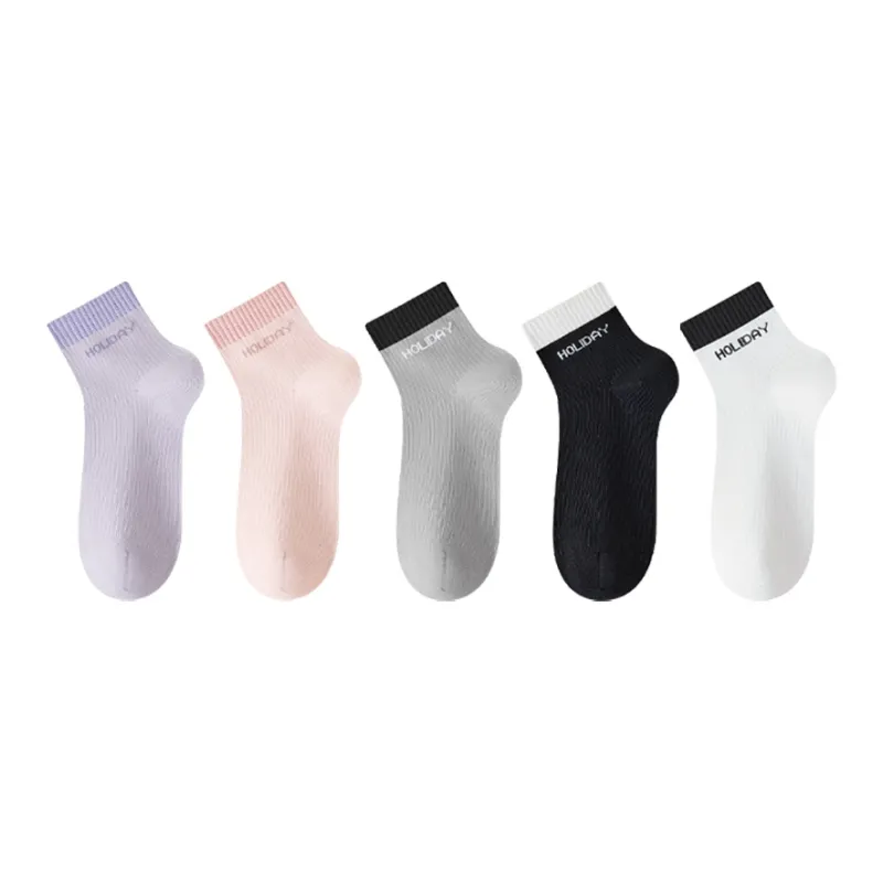 Urban Beauty Ankle Socks Women's 5 Pack-10