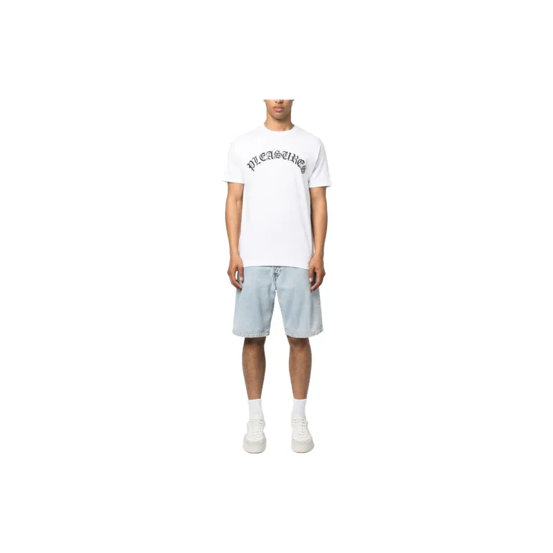 PLEASURES T-Shirts Men White-1