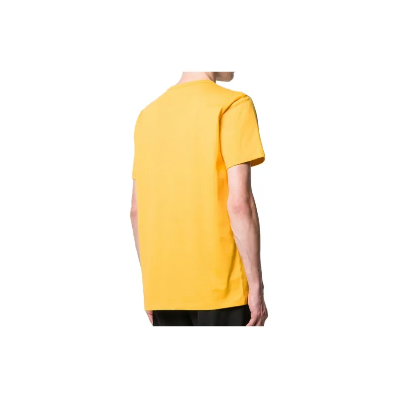 Moncler SS21 T Shirts Men Yellow-2