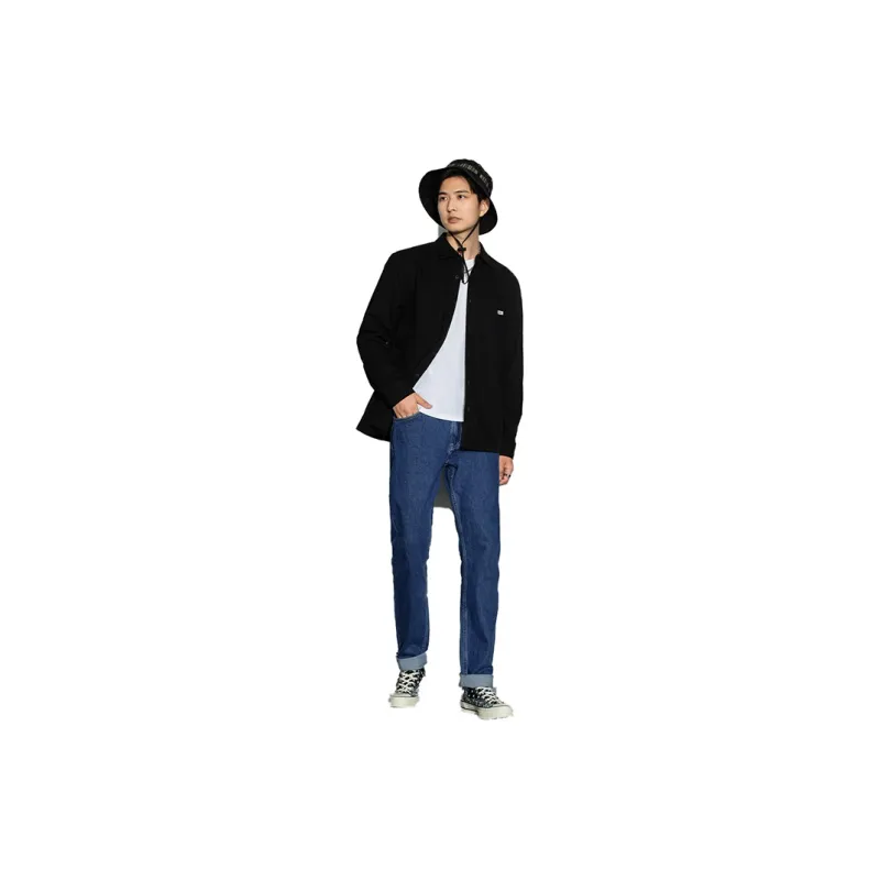 Lee Shirts Men Black-2