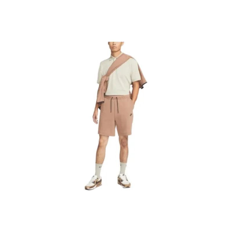 Nike Casual Shorts Men Brown-1