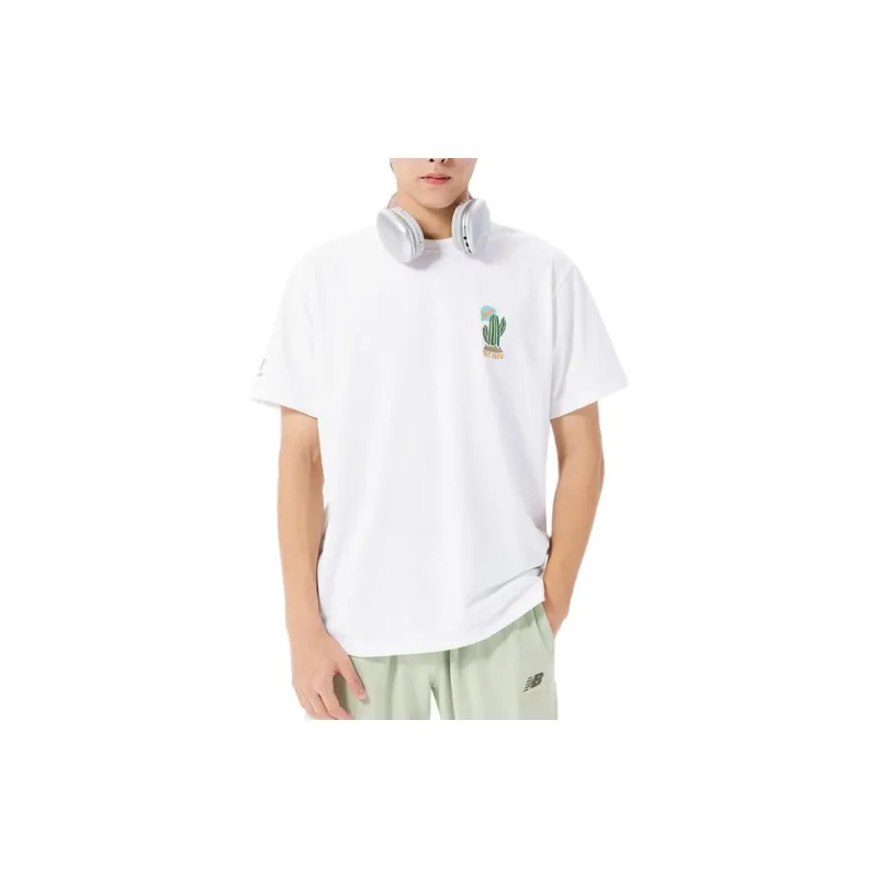New Balance T Shirt Men's White-1