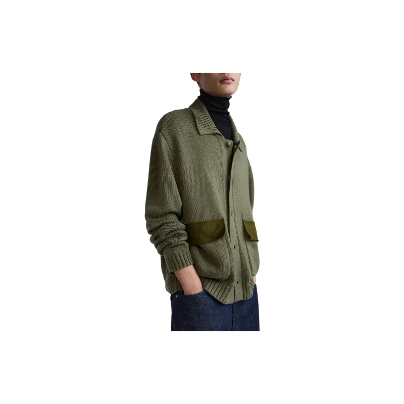ZARA Year Of The Dragon Limited Series Sweaters Men Khaki-4