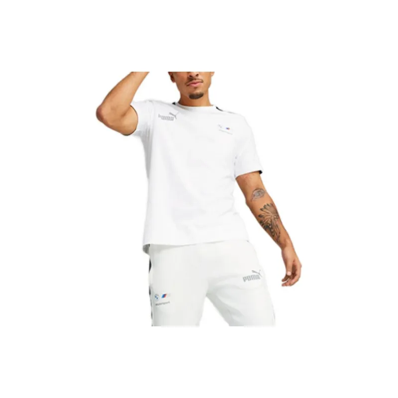 PUMA BMW Motorsport MT7 T Shirt Men's White-2