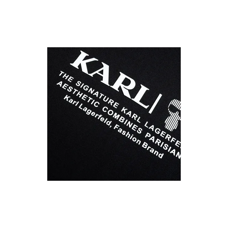KARL LAGERFELD T Shirt Men's Black-3