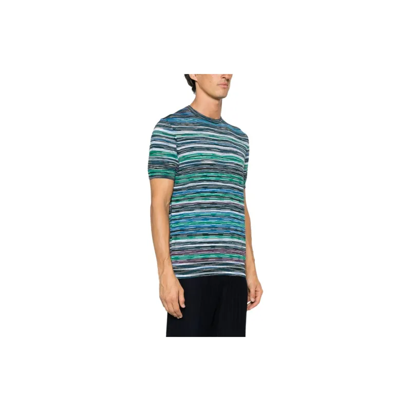 MISSONI Striped Crewneck T Shirt-3