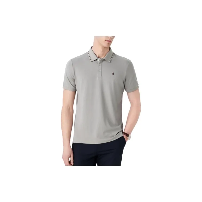 Montagut SS24 Polo Shirt Men's Pink Green-1