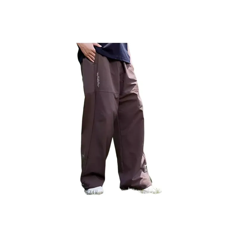 Kappa Cargo Pants Unisex Chocolates Dark Brown-4