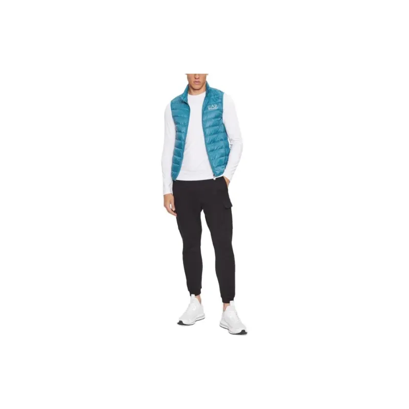 EMPORIO ARMANI EA7 Vests Men Blue-1