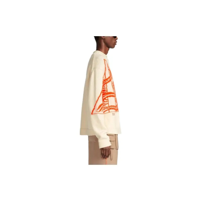 DIOR Sweaters Men White-4