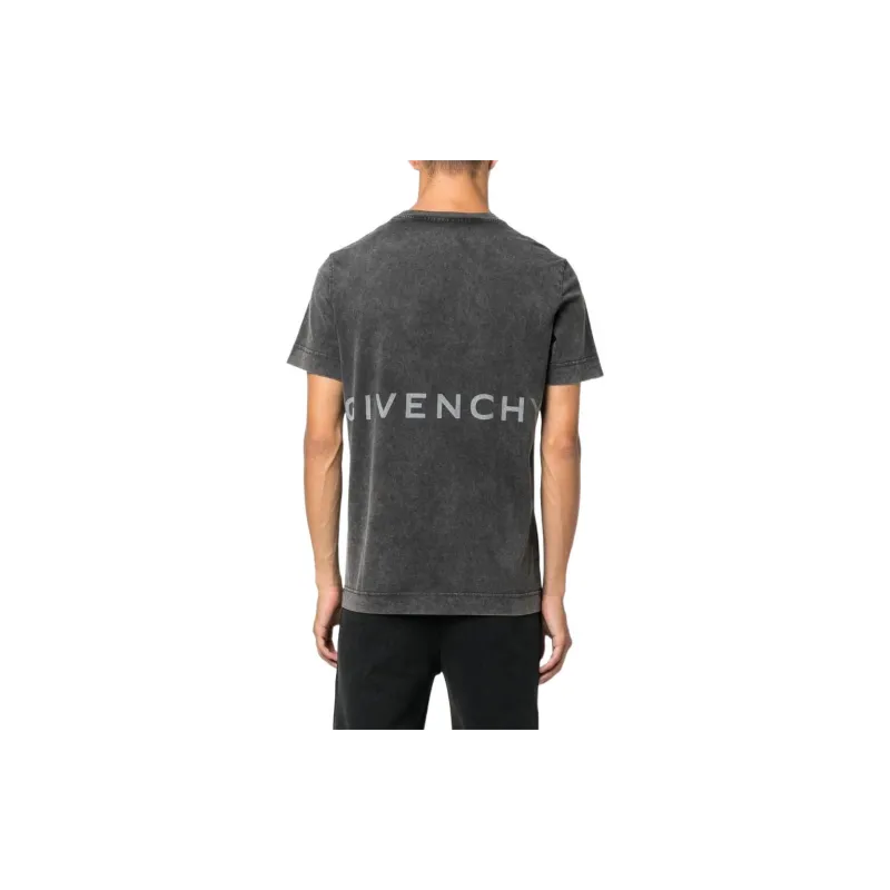 Givenchy T-Shirts Men Gray-2