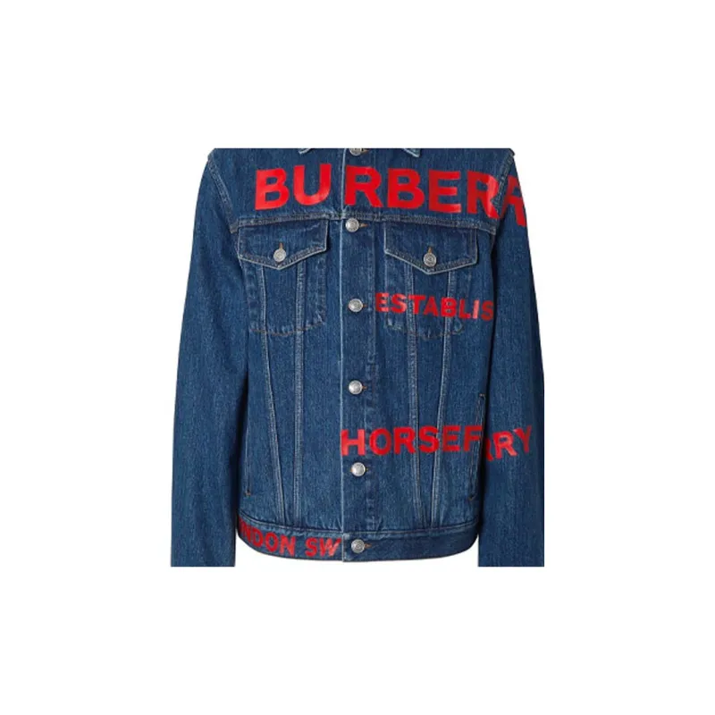 Burberry Denim Print Jacket-5