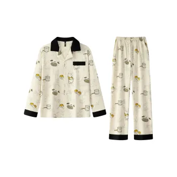 Gongdie x Disney Pajama Set Men's Apricot