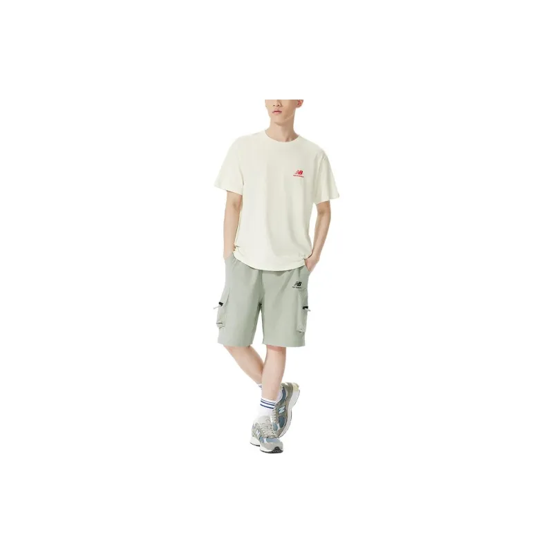 New Balance T Shirt Men's Beige-2